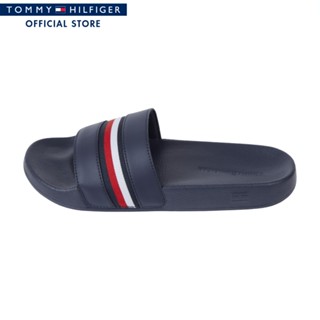 Tommy Hilfiger รองเท้าแตะผู้หญิง รุ่น FW0FW07555 DW6 - สีน้ำเงิน