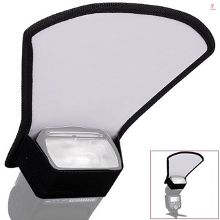 Andoer Universal Flash Diffuser Softbox Silver White Reflector for Canon  Pentax Yongnuo Speedlite Studio Lighting Tool