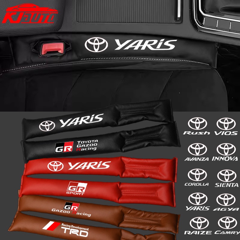 Toyota Yaris Car Seat Gap Plug Yaris G3 XP130 XP150 G4 XP210 AC100 รถที่นั่งรั่ว Proof Storage Strip