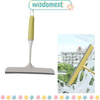 Wisdomest ไม้ปาดน้ําซิลิโคน อเนกประสงค์ 7.87 นิ้ว สีขาว สําหรับหน้าต่าง 2 ชิ้น