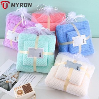 Myron ผ้าขนหนูอาบน้ํา ผ้ากํามะหยี่ แบบหนานุ่ม ลายสับปะรด พร้อมถุงตาข่าย สําหรับเด็ก และผู้ใหญ่