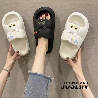 JUSLIN   รองเท้าแตะ สบายขึ้น นุ่ม พื้นหนา เพิ่มสูง รองเท้าหัวโต 2023 ใหม่  ทันสมัย Stylish Korean Style ทันสมัย B90H2XY 37Z230910