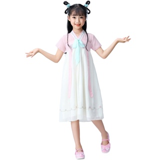 [0709]SZMRP-COS-G S-XL Kindergarten Ancient Costume Performance Clothing Girls Han Chinese Costume Dress Costumes Animation  Cosplay Gift  Comic  JOQJ