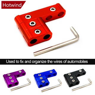 Hotwind แคลมป์แยกสายหัวเทียนรถยนต์ อะลูมิเนียมอัลลอย R4W1 3 ชิ้น