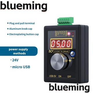 Blueming2 เครื่องกําเนิดแรงดันไฟฟ้าดิจิทัล 0-4-20mA 0-10V ปรับการสอบเทียบกระแสไฟได้