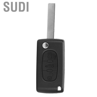 Sudi Car Key Case  3 Buttons Fob  Fit for Peugeot 107 207 307 407 408