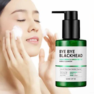 SOMEBYMI Bye Bye Blackhead 30 Days Miracle Green Tea Tox Bubble Cleanser 120g