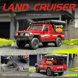 Autobots รถปิ๊กอัพ 1:64 Toyota Land Cruiser LC79 ของเล่น ของขวัญวันเกิด สําหรับเด็กผู้ชาย