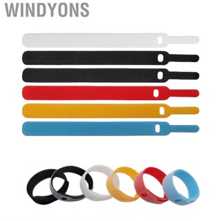 Windyons Hook and Loop Cable Strap  Reusable Nylon Convenient Data Storage Belt  Roll for Home