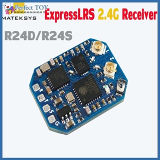 อุปกรณ์รับสัญญาณนาโน PST Matek R24d R24s Elrs 2.4g 22.5dbm~23dbm สําหรับรถบังคับ Fpv