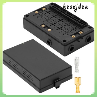 กล่องรีเลย์ฟิวส์ 12V 10 ช่อง 15 ช่อง สําหรับรถยนต์ รถบรรทุก ATC ATO