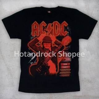 ไฟ! เสื้อวงสีดำ AC DC TDM 1868 Hotandrock