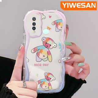 เคสโทรศัพท์มือถือแบบนิ่ม ใส กันกระแทก ลายหมี Nice Day สําหรับ VIVO Y19 Y5s