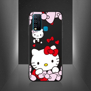 เคสโทรศัพท์มือถือ ซิลิโคนนิ่ม TPU กันกระแทก ลายการ์ตูนเฮลโลคิตตีน่ารัก สําหรับ Vivo Y9S S1 Pro Y11 2019 Y3 Y5S Y12 Y15 Y17 Y19 Y30 Y30i Y50