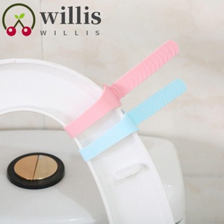 Willis ที่จับฝาชักโครก แบบซิลิโคน กันสกปรก อเนกประสงค์ สร้างสรรค์ สําหรับห้องน้ํา 20 ชิ้น