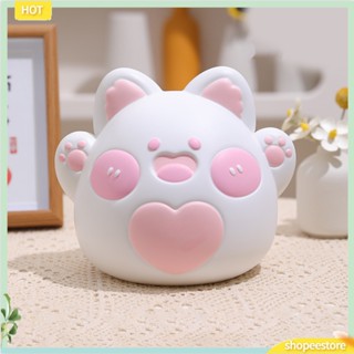 Shopeestore|  กระปุกออมสิน รูปการ์ตูนแมวน่ารัก ปลอดภัย เป็นมิตรกับสิ่งแวดล้อม ประหยัดเงิน เหมาะกับของขวัญวันเกิด สําหรับเด็กผู้ชาย และเด็กผู้หญิง