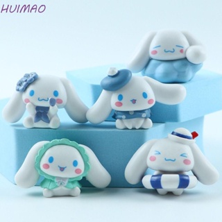 Huimao โมเดลฟิกเกอร์ PVC รูปการ์ตูนอนิเมะ Cinnamoroll ขนาดเล็ก ของเล่นสําหรับเด็ก