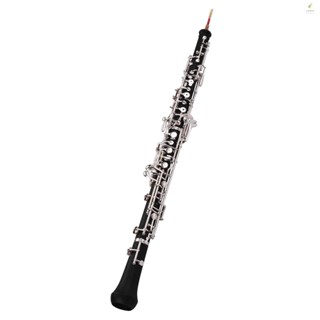 [musbth] กุญแจ Oboe C กึ่งอัตโนมัติ ชุบเงิน เครื่องเป่าลมไม้ พร้อมถุงมือหนัง และไขควง ขนาดเล็ก