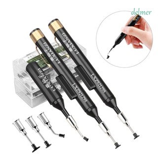 Delmer ชุดปากกาดูดสูญญากาศ SMD พร้อมหัวแร้งบัดกรี ​ปากกาดูด