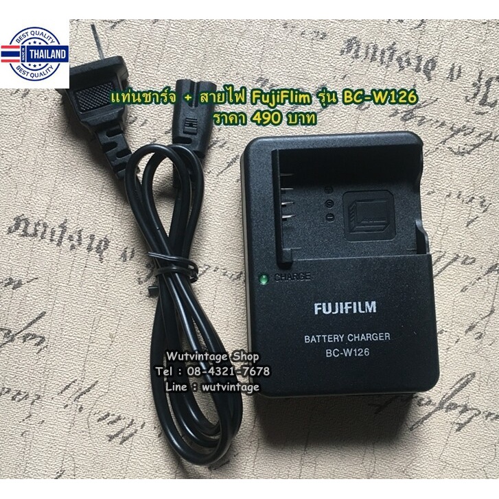 แท่นชาร์จ Fuji XA2 XA3 XA5 XA7 XA10 XE2 X-E3 XT10 XT20 XT100 XT200 XT30 XT1 XT2 XT3 XE1 XE2 XE3 X-Pr