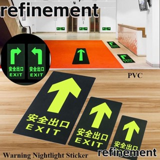 Refinement สติกเกอร์ป้ายเตือน PVC กันน้ํา 9 แบบ เพื่อความปลอดภัย สําหรับกลางแจ้ง