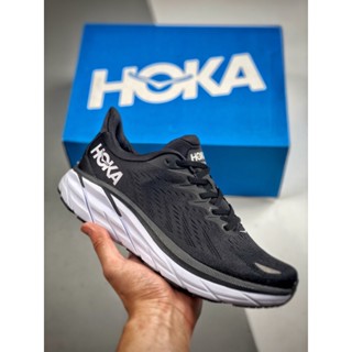 Hoka-one Clifton 8 รองเท้ากีฬาลําลอง ดูดซับแรงกระแทก สําหรับผู้หญิง