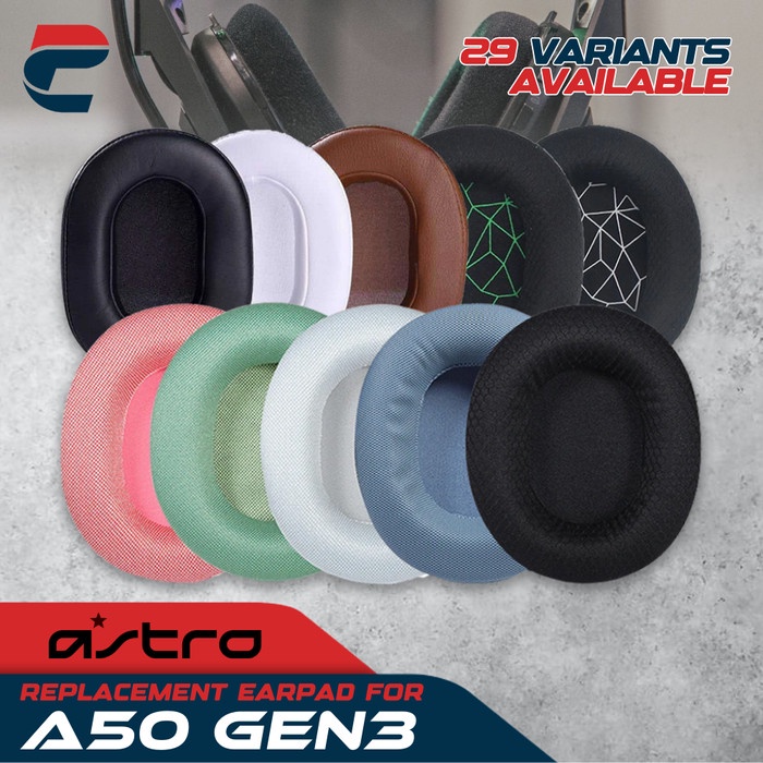แผ่นรองเบาะโฟม Earpad Astro A50 Gen3 A-50 Gen 3 แผ่นโฟม