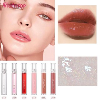 Dragon Ranee Water Lip Glaze ลิปสติกกันน้ำสีขาวและง่ายต่อการเปลี่ยนสี Water Lip Gloss แต่งหน้าประจำวัน Pseudo Plain Nude Makeup [TOP]