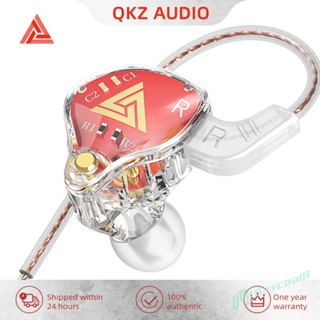 ✪Saycool✫【คุณภาพสูง】QKZ Akx หูฟังอินเอียร์ IEM HiFi ไดนามิก ปลั๊ก 3.5 มม. สําหรับเล่นกีฬา