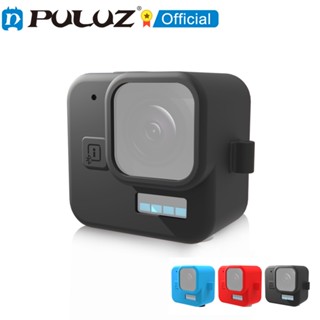 Puluz เคสซิลิโคนนิ่ม สีดํา สําหรับกล้อง GoPro Hero11 Mini GoPro Hero11