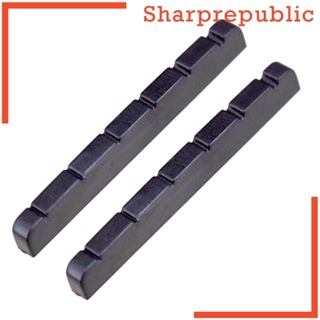 [Sharprepublic] ชุดน็อตกีตาร์ไฟฟ้า 43x3.4x4.8-4 มม. อุปกรณ์เสริม สําหรับกีตาร์ไฟฟ้า 2 ชิ้น