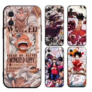 OPPO RENO 4 5 6 7 8 5Z 6Z 7Z 8Z PRO PLUS One Piece Luffy 5th gear Matte Straight Case Black Soft Cover