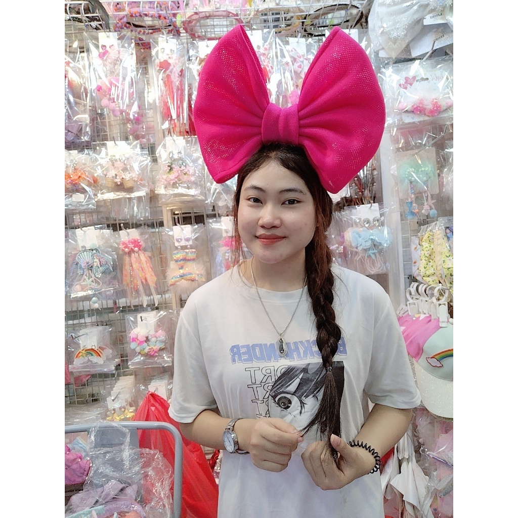 คาดผมโบว์จิ๋ว & หมวกเบเล่ ไซส์กำลังพอดี น่ารัก ไม่หนัก