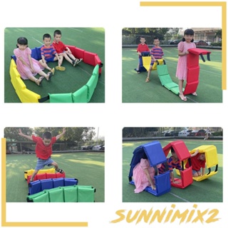 [Sunnimix2] เกมตัวต่อ ขนาดเล็ก หลายสี สําหรับเด็ก กิจกรรมกลางแจ้ง