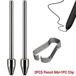 DYNA Touch Stylus Tip, แท็บเล็ตเติมดินสอ Nib, ทนต่อการสึกหรอไทเทเนียมอัลลอยด์ Silver S Pen Nib สําหรับ Galaxy Tab S7/S8/S9+ S23 Note20