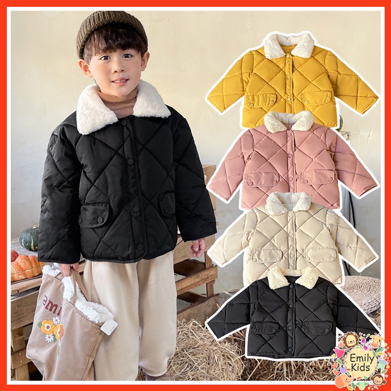 พร้อมส่ง เสื้อแจ็กเก็ต ผ้าฟลีซ บุฟองน้ํา ลายการ์ตูน มีซิป เหมาะกับหน้าหนาว สําหรับเด็กผู้ชาย และเด็กผู้หญิง อายุ 2-7 ปี