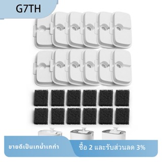 อะไหล่ไส้กรองน้ําพุสัตว์เลี้ยง แบบเปลี่ยน สําหรับ Dockstream Wireless Cat Water Fountain PLWF005 PLWF115 WF105 12 แพ็ค