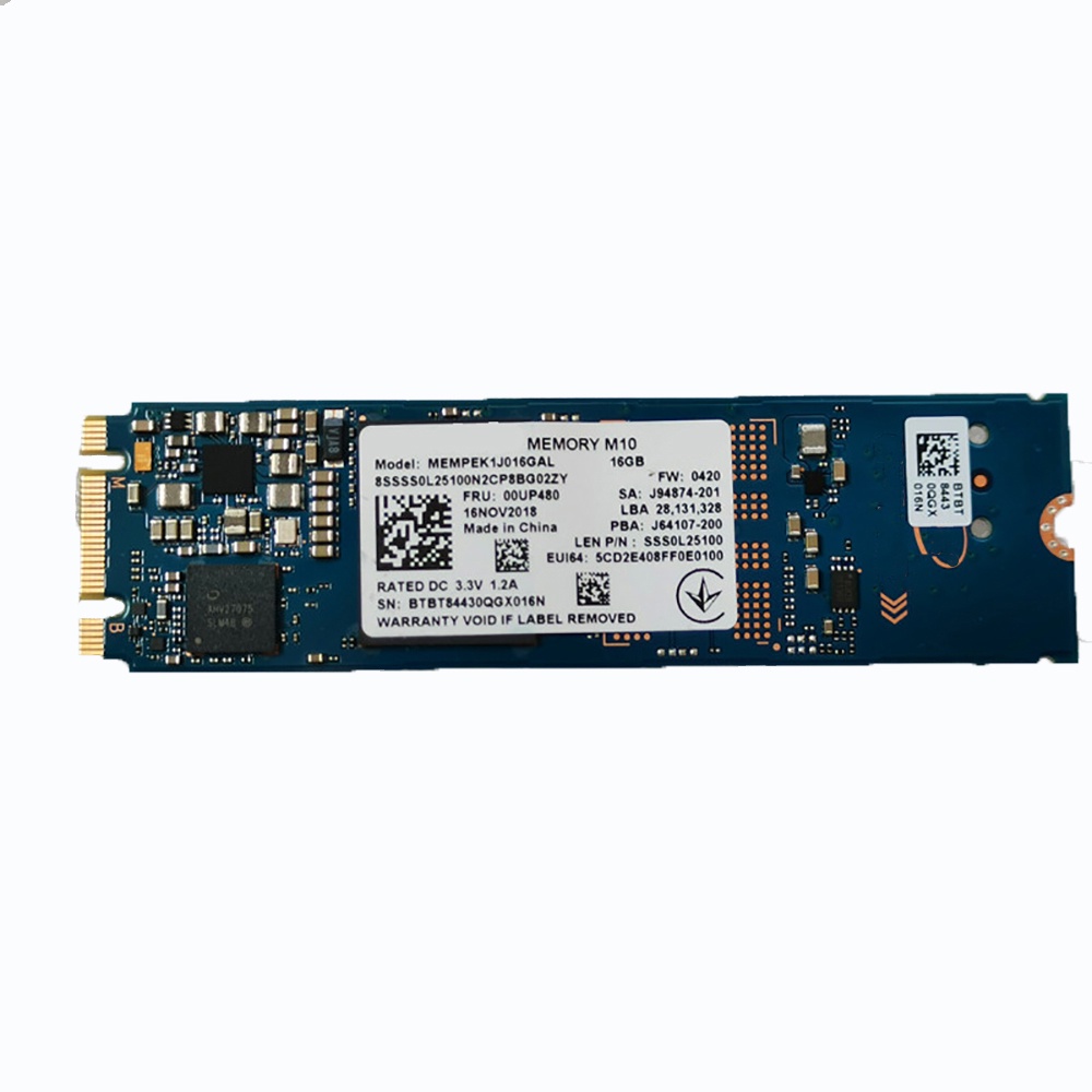 หน่วยความจํา SSD M.2 2280 16GB MEMPEK1J016GAL PCIe 3.0 3D Xpoint NVMe สําหรับ Intel Optane M10