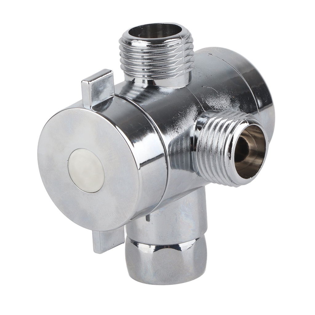 [CSS] Multi Function 3 Way Shower Head Diverter Valve G1/2" Switch Adapter Valve สําหรับโถสุขภัณฑ์