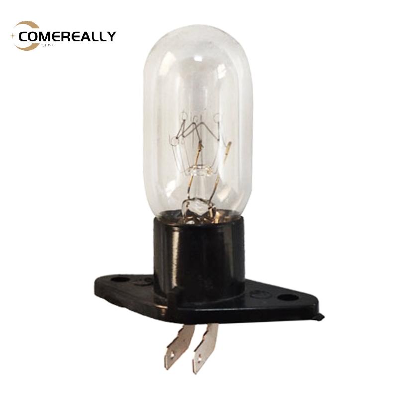 2A 240V 25W Microwave Oven Bulb Refrigerator Lighting Bulb Base with Holder