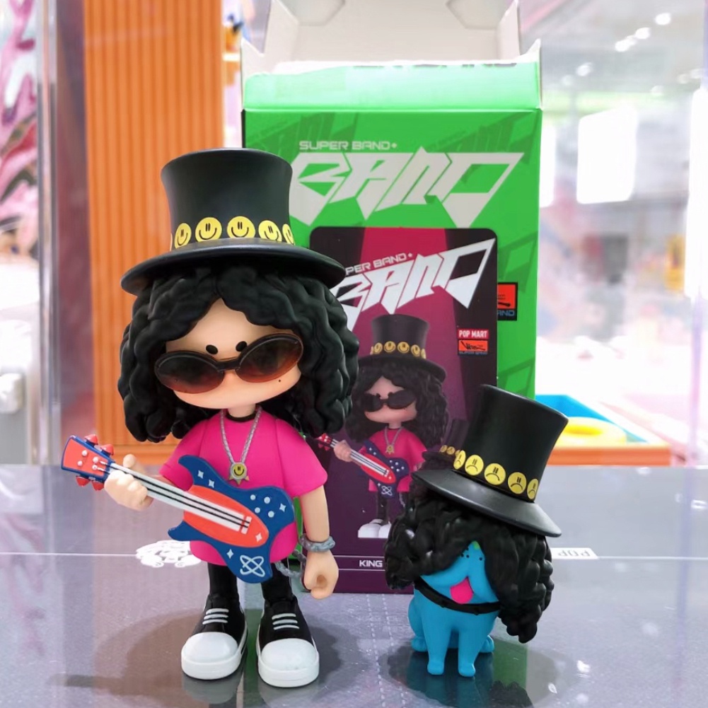ของแท้POPMART Vita Super Band series ยืนยันรูปตุ๊กตาเครื่องประดับของขวัญ