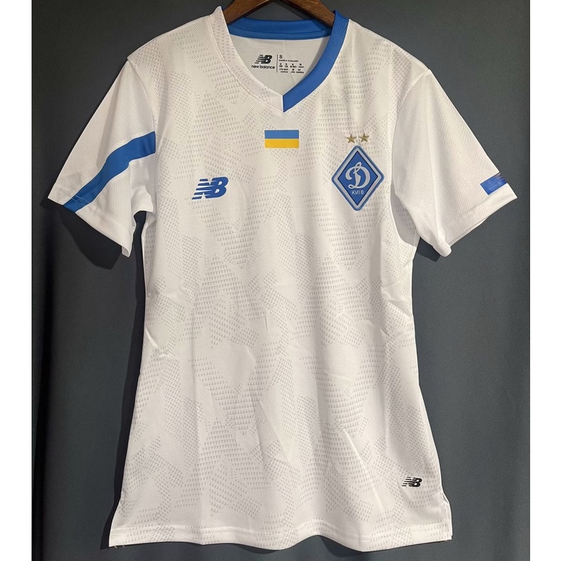 เสื้อกีฬาแขนสั้น ลายทีมชาติฟุตบอล Dynamo Kyiv 23-24 Dynamo Kyiv ชุดเหย้า แห้งเร็ว AAA สําหรับผู้ชาย