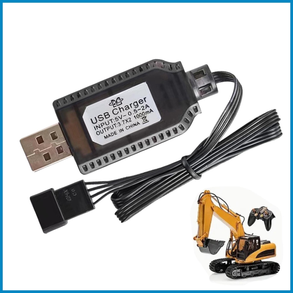 แบตเตอรี่ 7.4V 1000mA Fast Charger RC เครื่องบินแบตเตอรี่ลิเธียม SM-2P SM-3P SM-4P แบตเตอรี่ชาร์จ Au