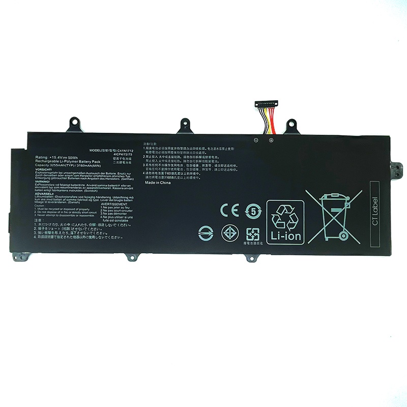 ASUS GX501V/VI/VSK GX501G/GS/GI/GM C41N1712  Laptop Battery แบตเตอรี