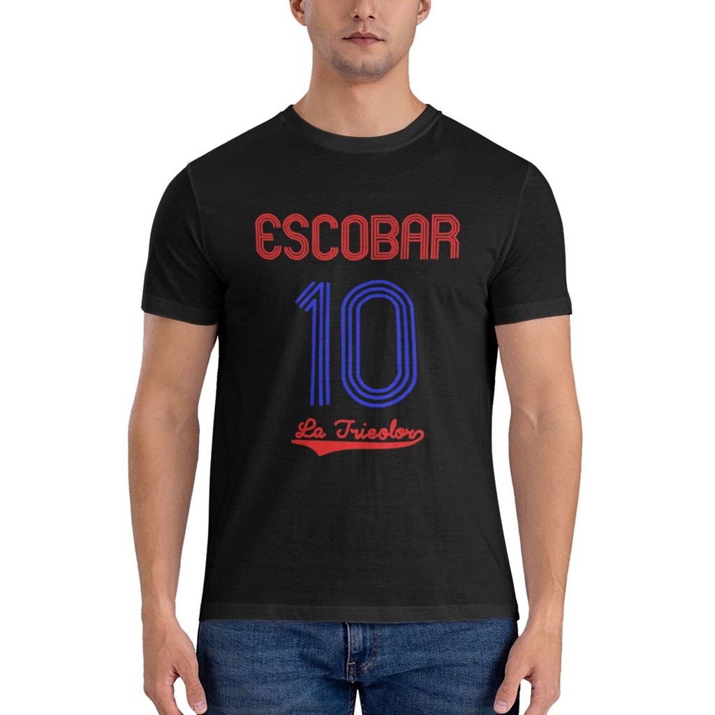 Pablo Escobar Colombia Football 10 Creative Mens เสื้อยืดยอดนิยม