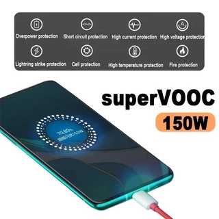 Hdoorlink 150W USB Type C Realme SUPERVOOC สายชาร์จเร็ว สําหรับ Oneplus 10T 9 9R N10 ACE 2 CT NEO3 100W 65W SuperDart 1 เมตร 2 เมตร สายเคเบิล USBC