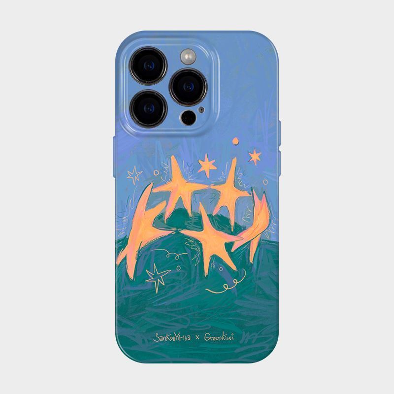 เคสโทรศัพท์มือถือแบบแข็ง กันกระแทก ลาย Star Companion สําหรับ iPhone14 15PROMAX Niche 13 12 11 XR