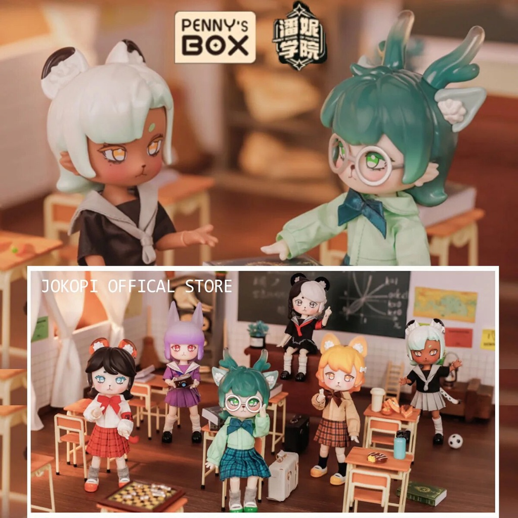 Penny's Box School Haunting Series Blind Box Movable Doll Mysterious Box Toy Doll Gift Collection
