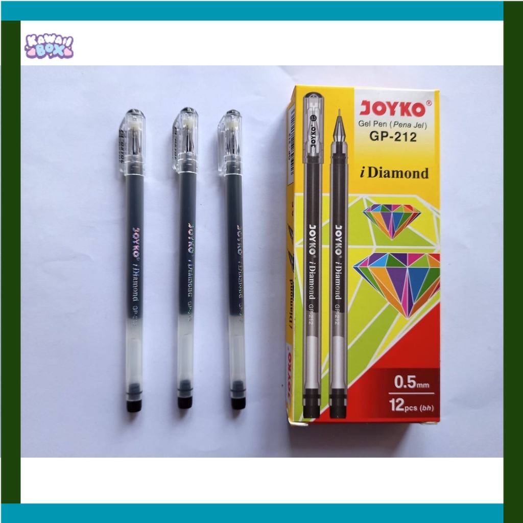 ปากกา Listing Gel Pen Diamond GP-212 bolpoint Gel Pen 0.5mm