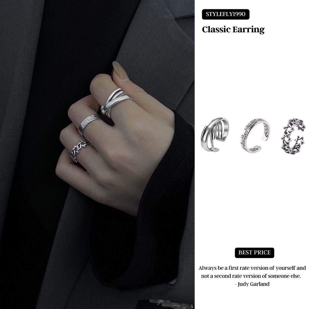 【 พร้อมส่ง 】Set rings เซตแหวนขายดี